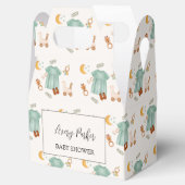 Elegant Boho Baby Girl Clothes Baby Shower Geschenkschachtel (Geöffnet)