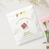 Elegant Boho Book Moon Star Baby Shower Geschenktütchen (Versiegelt)