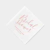 Elegant Boho Chic Brautparty Party Servietten Mit Folie (Rechts)