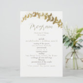 Elegant Boho Chic Gold Butterfliegen Einfache Hoch (Stehend Vorderseite)