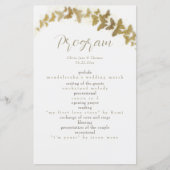 Elegant Boho Chic Gold Butterfliegen Einfache Hoch (Vorderseite)