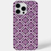 Elegant Boho Chic Mandala Blumenmuster Case-Mate iPhone Hülle (Rückseite)