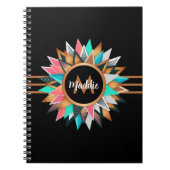 Elegant Boho Chic Personalisiert Notizblock (Vorderseite)