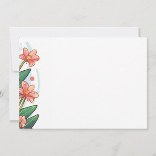 Elegant Boho Editable Dinosaur Girl Baby Shower Einladung (Rückseite)