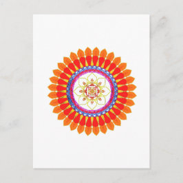 Elegant Boho Envelope Postkarte