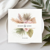 Elegant, Boho-Erdtöne Serviette