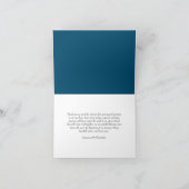 Elegant Boho Floral Bachelorette Weekend Dankeskarte (Innenseite)