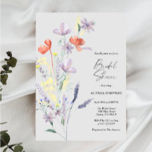 Elegant Boho Floral Brautparty