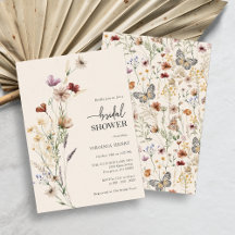 Elegant Boho Floral Brautparty