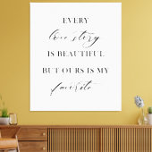 Elegant Boho Floral Wedding Tapestry Backdrop  Leinwanddruck (Insitu (Wohnzimmer))