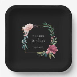 Elegant Boho Geschenkboxen Pappteller