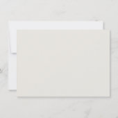 Elegant Boho Highland Cow Kids Foto Geburtstag Dankeskarte (Rückseite)