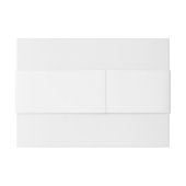 Elegant Boho Sunflowers Einladungsbanderole (Rückseitenbeispiel)