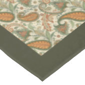 Elegant Boho Tablecloth mit Paisley Swirl Design Tischdecke (Schrägansicht)