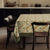 Elegant Boho Tablecloth mit Paisley Swirl Design Tischdecke