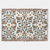 Elegant Boho Throw Blanket Decke (Vorderseite)