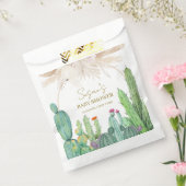 Elegant Boho Western Cactus Arch Baby Shower Geschenktütchen (Versiegelt)