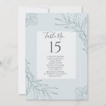 Elegant Boho Wildblume Hochzeitstisch