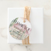 Elegant Boho Wüste Landschaft Cactus Wedding Geschenkanhänger (Beispiel)