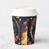 Elegant Bonfire Night Birthday Party Paper Cups Pappbecher (Links)