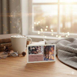 Elegant Bonne Année 2026 Small Folded Card