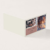 Elegant Bonne Année 2026 Small Folded Card (Vorderseite)