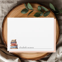 Elegant Book Lover's Personalized