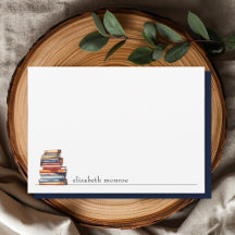 Elegant Book Lover's Personalized