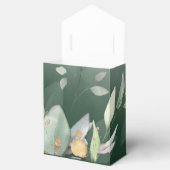 Elegant Botanical Eukalyptus Greenery Favor Box Geschenkschachtel (Geöffnet)