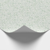 Elegant Botanical Floral Pattern – Minimal Nature Geschenkpapier (Ecke)