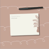 Elegant Botanical Personalized Post-It Notes Post-it Klebezettel
