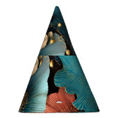 Elegant+Botanical+Relief+Florals Partyhütchen (Rechts)