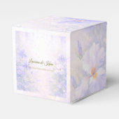 Elegant Botanical Wedding Geschenkschachtel (Vorderseite)