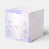 Elegant Botanical Wedding Geschenkschachtel (Rückseite)