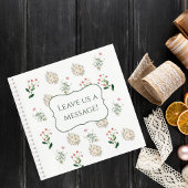 Elegant Botanical Wedding Guest Book Notizblock