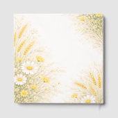 Elegant Botanical Wedding Guestbook Gästebuch (Rückseite)