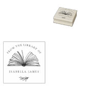 Elegant botanisch aus der Bibliothek des Individue Gummistempel (Stempel)