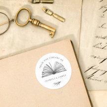 Elegant botanisch aus der Bibliothek des Individue