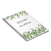 elegant botanisch notizblock (Rechte Seite)