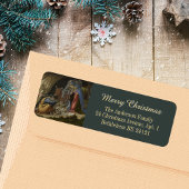 Elegant Botticelli Christliche Weihnachtsadresse