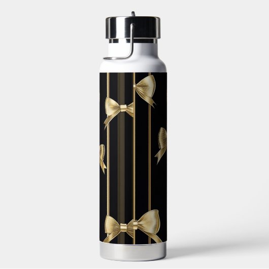 Elegant Bow Keramik Thermos" Trinkflasche (rechts)