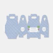 Elegant Boxwood Topiary Monogram 4. Hochzeit Geschenkschachtel (Ungefaltet)