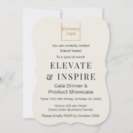Elegant Bracket Invitation | Corporate Gala & Even Einladung