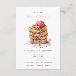 Elegant Bridal Brunch Bridal Dusche Einladung