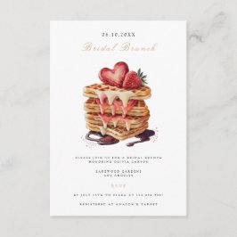 Elegant Bridal Brunch Bridal Dusche Einladung