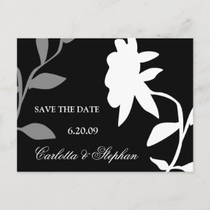 ELEGANT BRIDAL SAVE THE DATE ANKÜNDIGUNGSPOSTKARTE