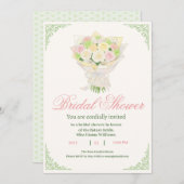 Elegant Bridal Shower Invitation with Japanese  Save The Date (Vorne/Hinten)