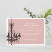 ELEGANT| BRIDAL SHOWING INVITATION EINLADUNG (Stehend Vorderseite)