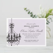 ELEGANT| BRIDAL SHOWING INVITATION EINLADUNG (Stehend Vorderseite)