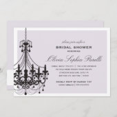 ELEGANT| BRIDAL SHOWING INVITATION EINLADUNG (Vorne/Hinten)